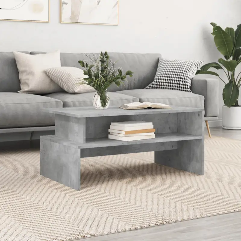 Echte salontafel van bewerkt hout met elegante en duurzame uitstraling