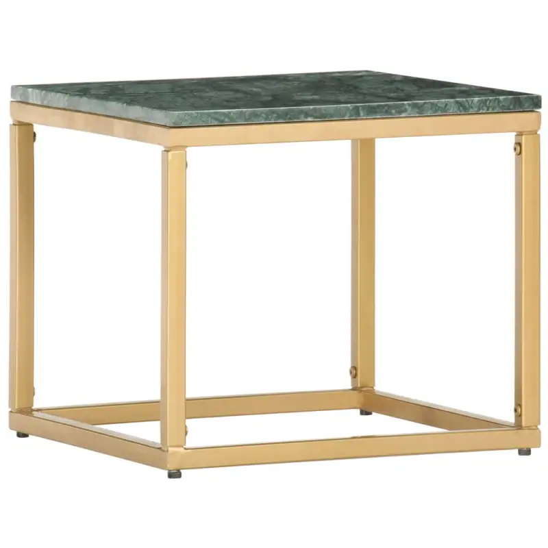 Echte steen salontafel met marmeren textuur voor moderne interieurs