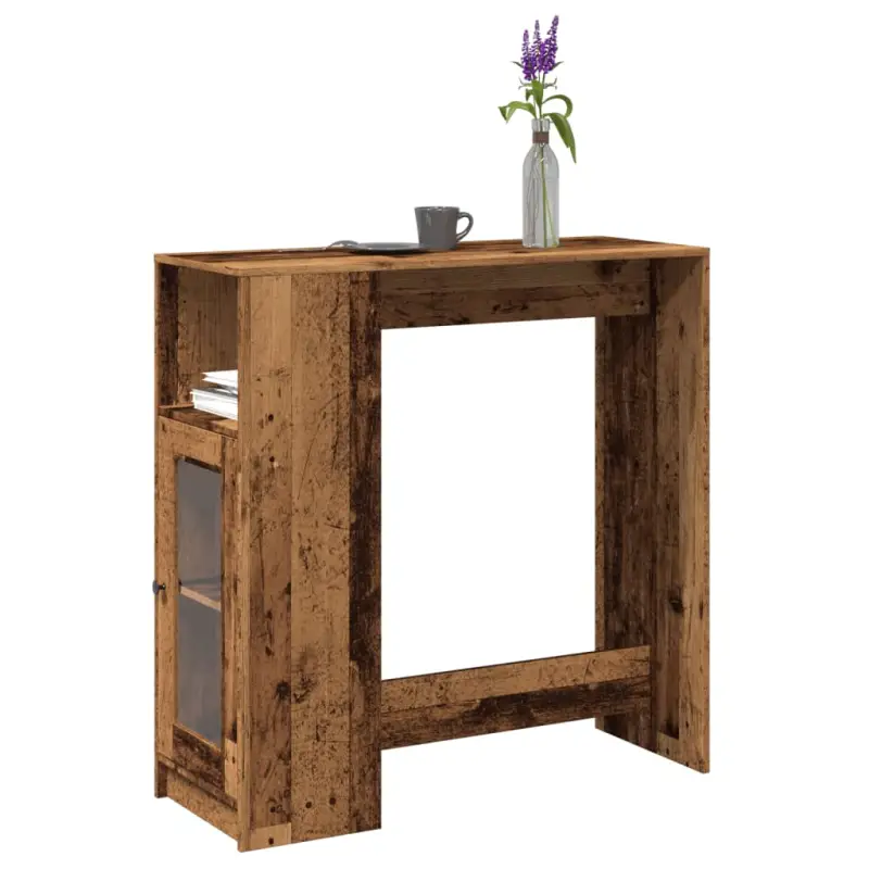 Eettafel met bewerkt hout voor stijl en duurzaamheid
