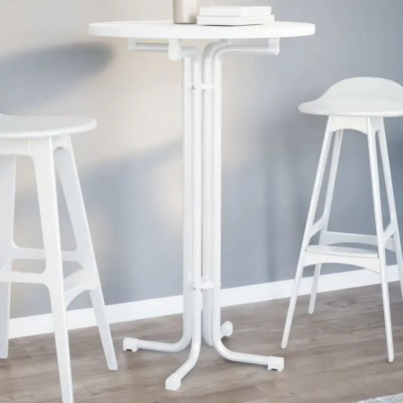 Eettafel van bewerkt hout voor eenvoudig schoon en duurzame maaltijden