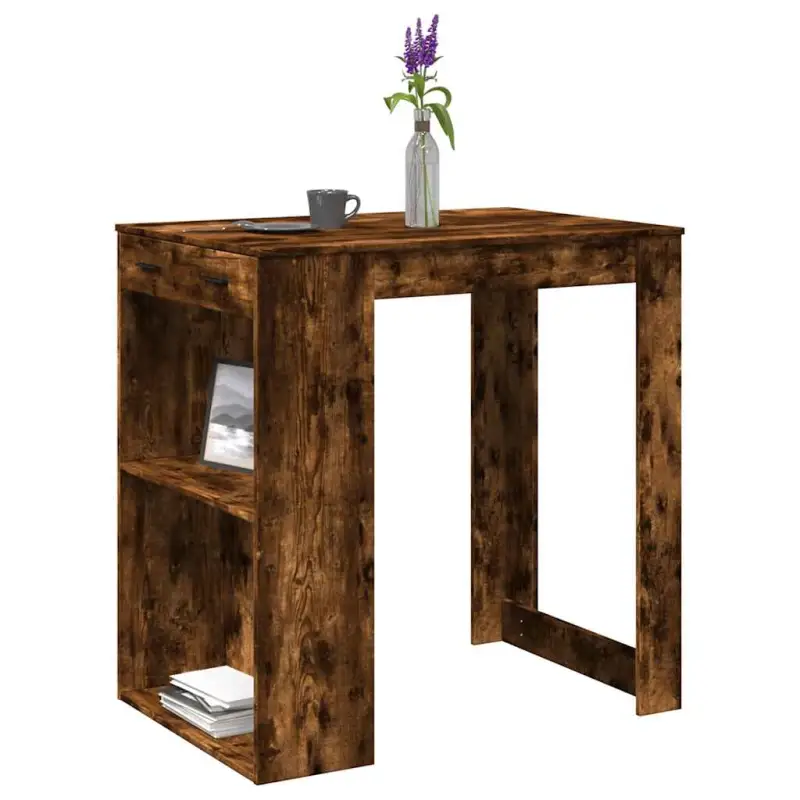 Eettafel van bewerkt hout voor stijl en duurzaamheid