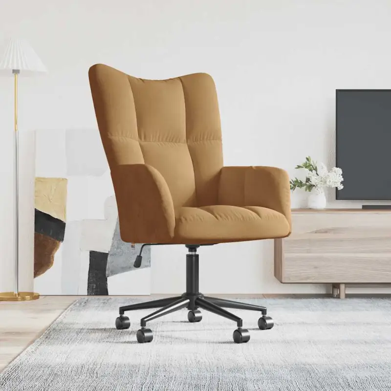 Elegante relaxfauteuil met hoogte verstelbaar en graden draaibaar ontwerp