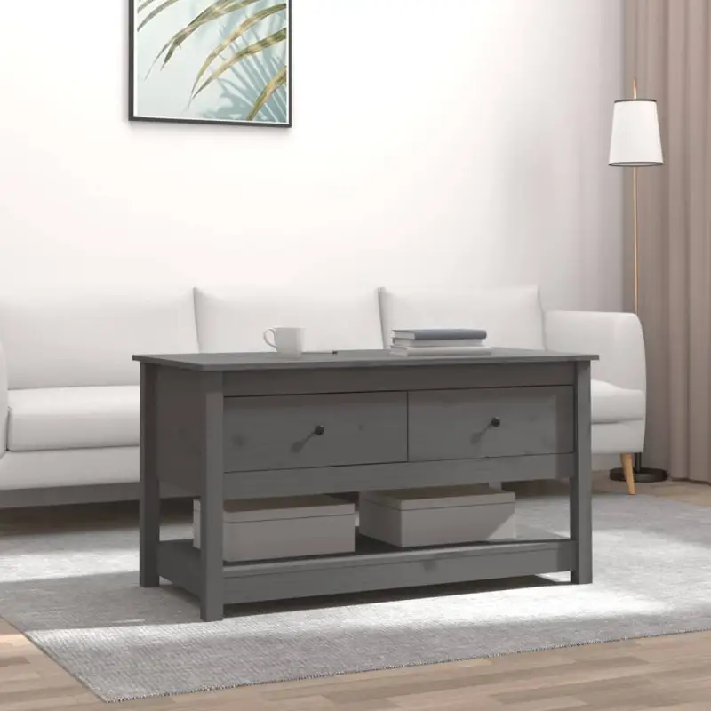 Elegante salontafel van massief grenenhout voor thuis