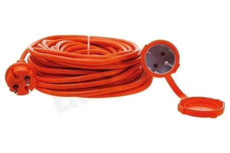 Exin Verlengkabel Spatwaterdicht 20m Oranje