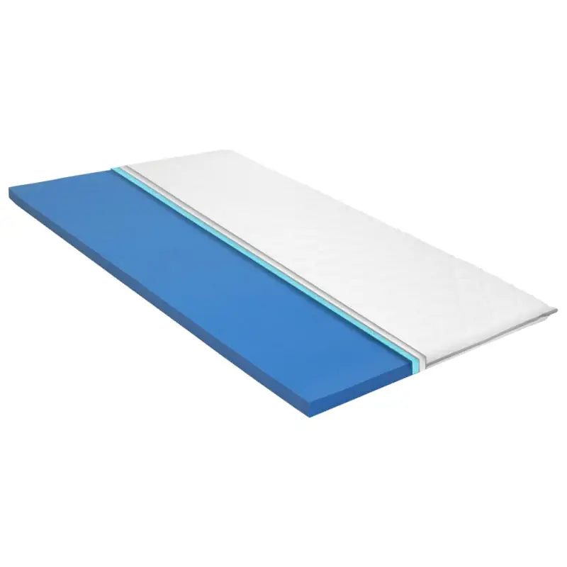 Extra zacht dekmatras met wasbare hoes en laag schuim voor optimaal comfort