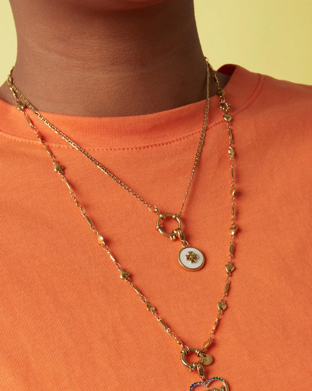 2-in-1  afneembare ketting en armband