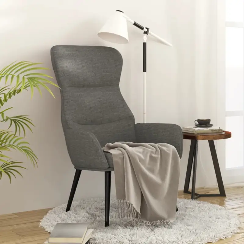 Fauteuil met optimaal zitcomfort en zachte stofbekleding