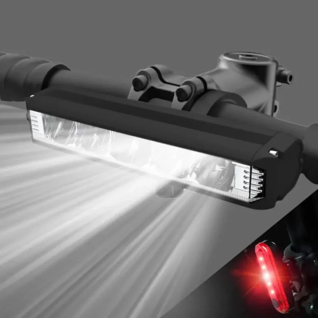 Oplaadbare Fietslamp 1400 Lumen – Waterdicht met Meerdere Lichtstanden