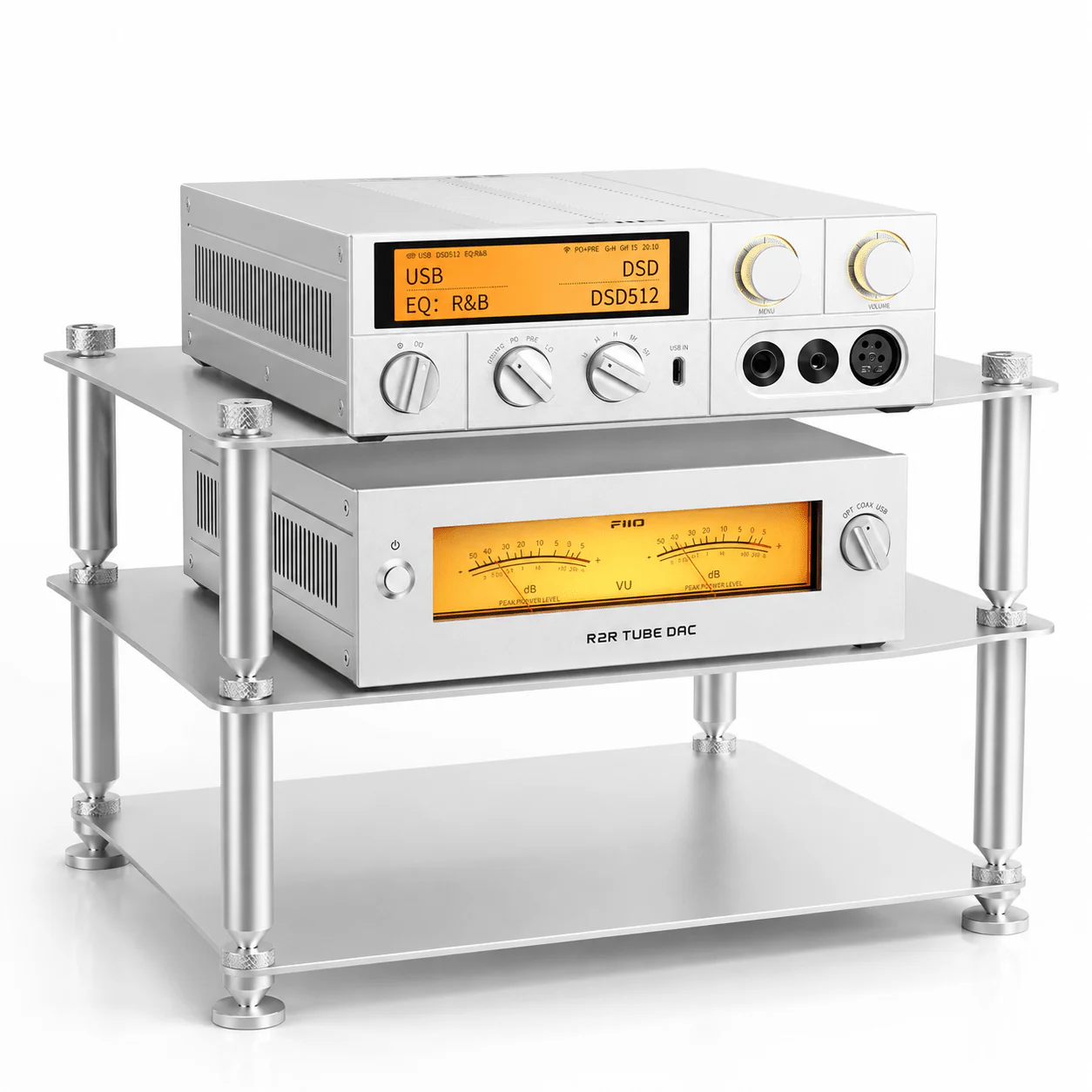 FiiO K17 + FiiO Warmer R2R (Head-Fi Desktop Stack)