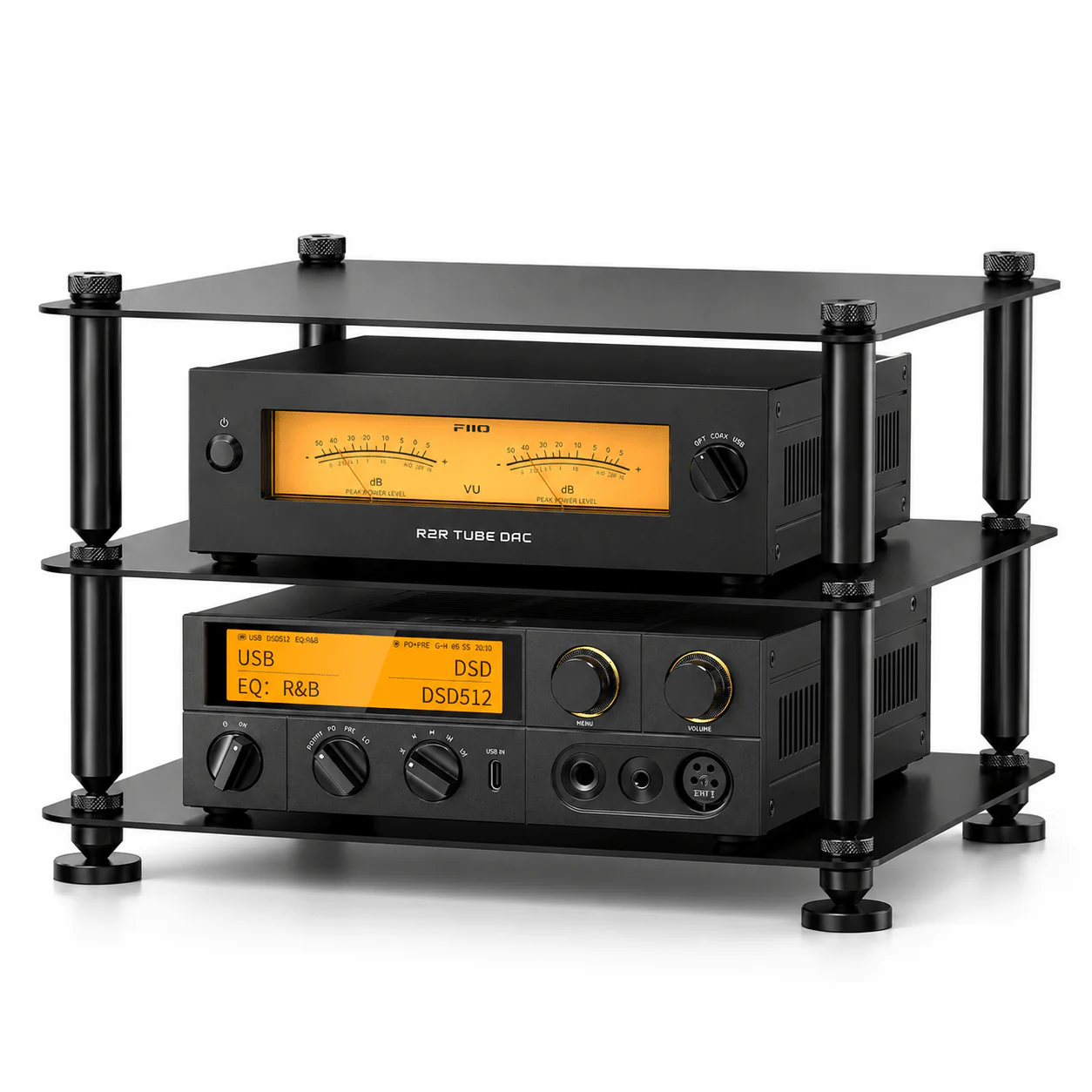FiiO K15 + FiiO Warmer R2R (Head-Fi Desktop Stack)