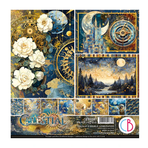 Ciao Bella – Celestial – Paper pad 8 x 8 inch