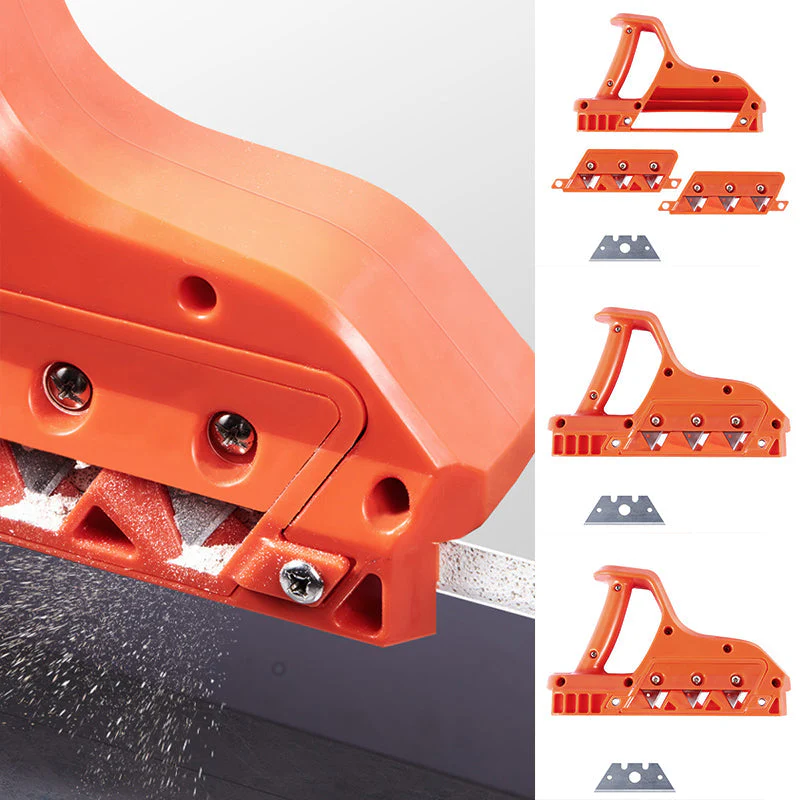 Precisio Afschuiner – Handmatige Kantenschaver voor Gips & Hout (45° & 60°)