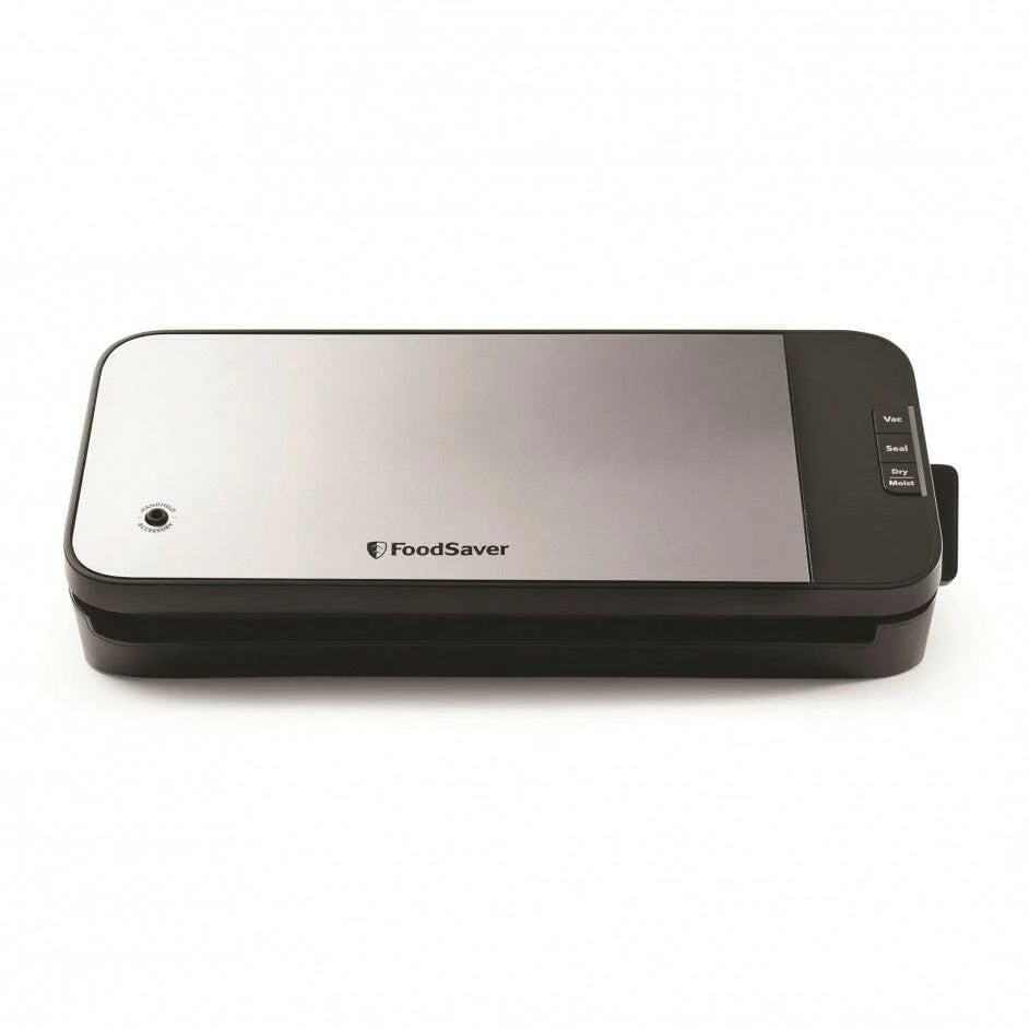 FoodSaver FSV2190 Compact sealer RVS met rolinleg
