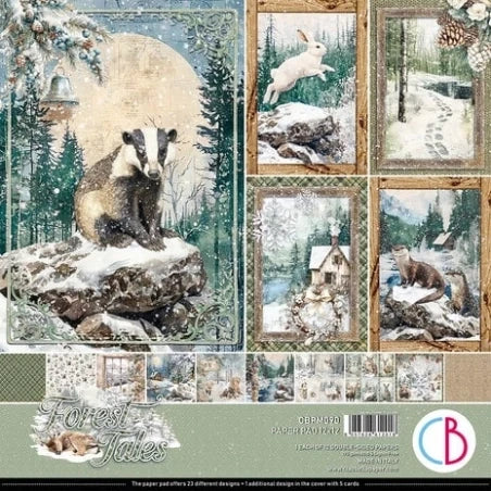 Ciao Bella – Forest Tales – Paper Pad 12×12