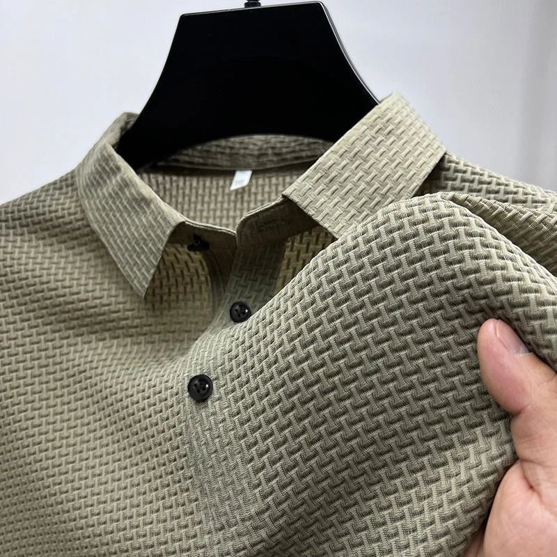 Freek Heren Polo – Ademend Poly Katoen – Uniek Ontwerp – Casual & Comfortabel