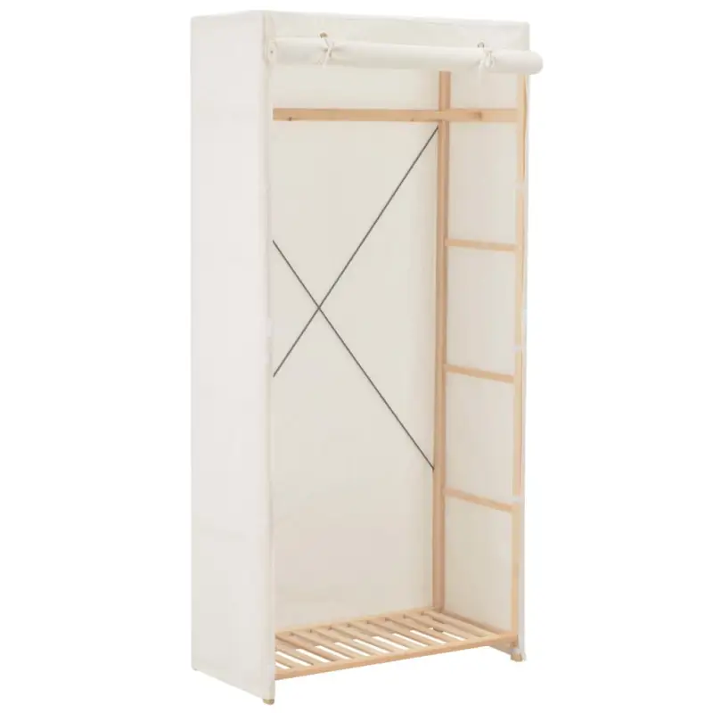 Functionele Kledingkast met Warm en Decoratief Ontwerp