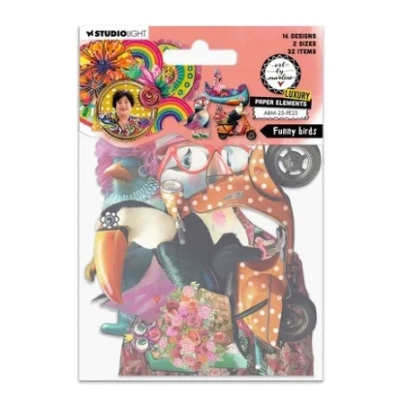 Art by Marlene – Luxury Paper Elements Funny Birds