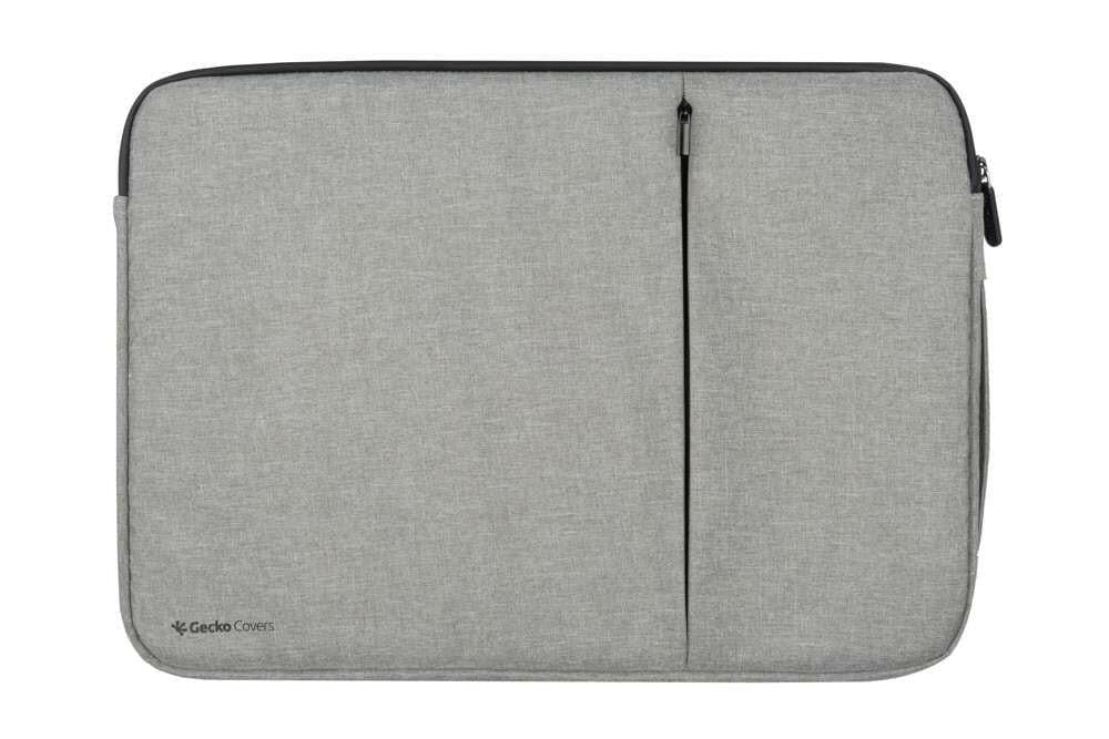 Gecko Universal Eco Laptop Case 15 inch Zipper Sleeve petrol