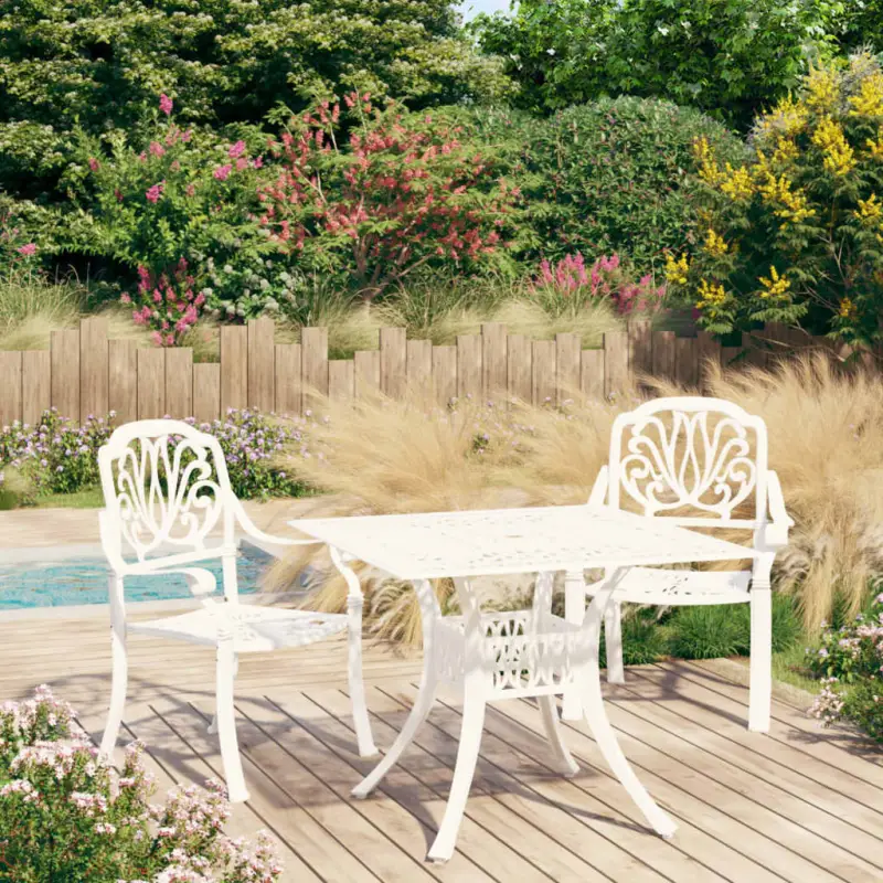 Gietaluminium Tuinset met Zitcomfort voor Binnen en Buiten
