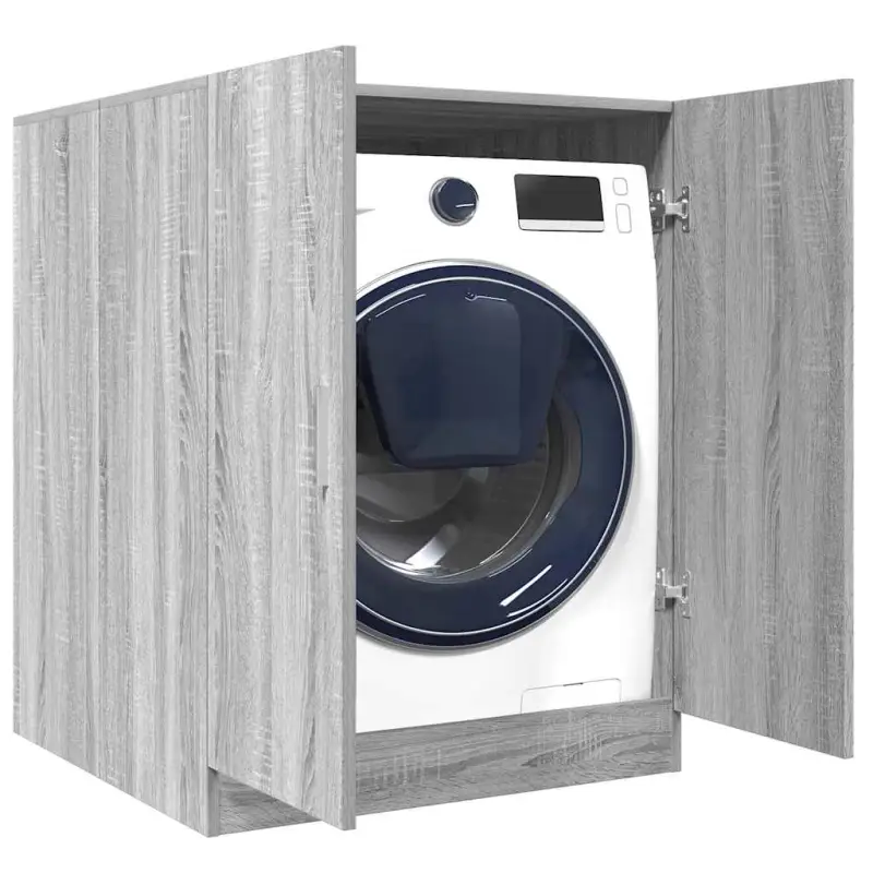 Grijs Sonoma Wasmachinekast voor extra opbergruimte in de badkamer