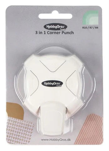 Hobbygros – 3 in 1 hoek pons Hobbygros – 3 in 1 hoek pons