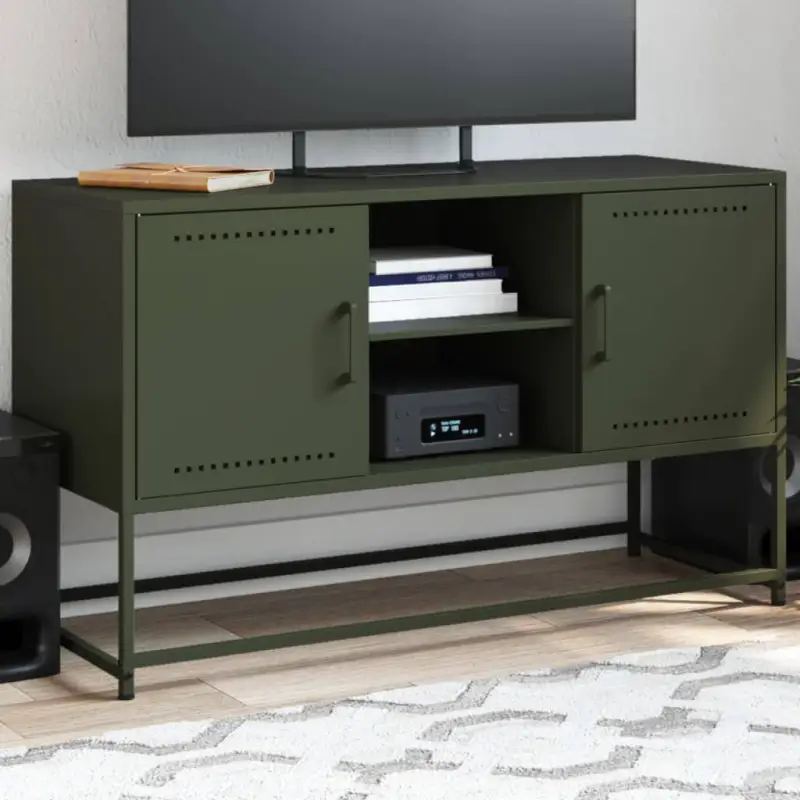 Hoge kast met industriële stijl voor woon- en slaapkamer