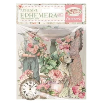 Stamperia – House of Roses – Ephemera 46 pcs Stamperia – House of Roses – Ephemera 46 pcs