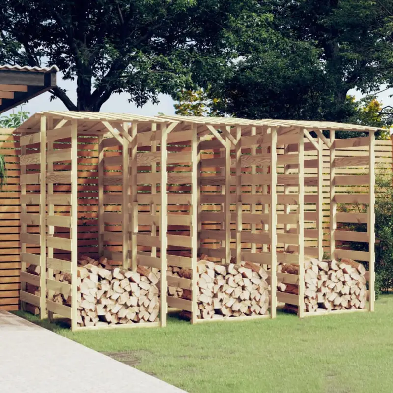Houten pergola met geïmpregneerd grenenhout voor tuin en buitenruimte