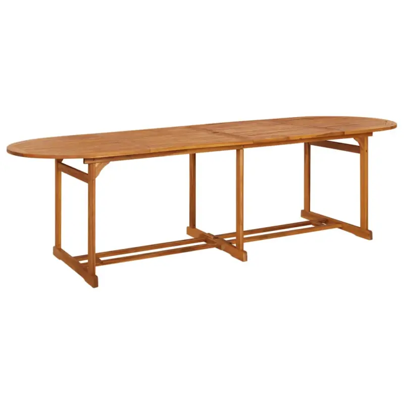 Houten Tafel van Massief Acaciahout voor Buiten Tuin Terras of Patio