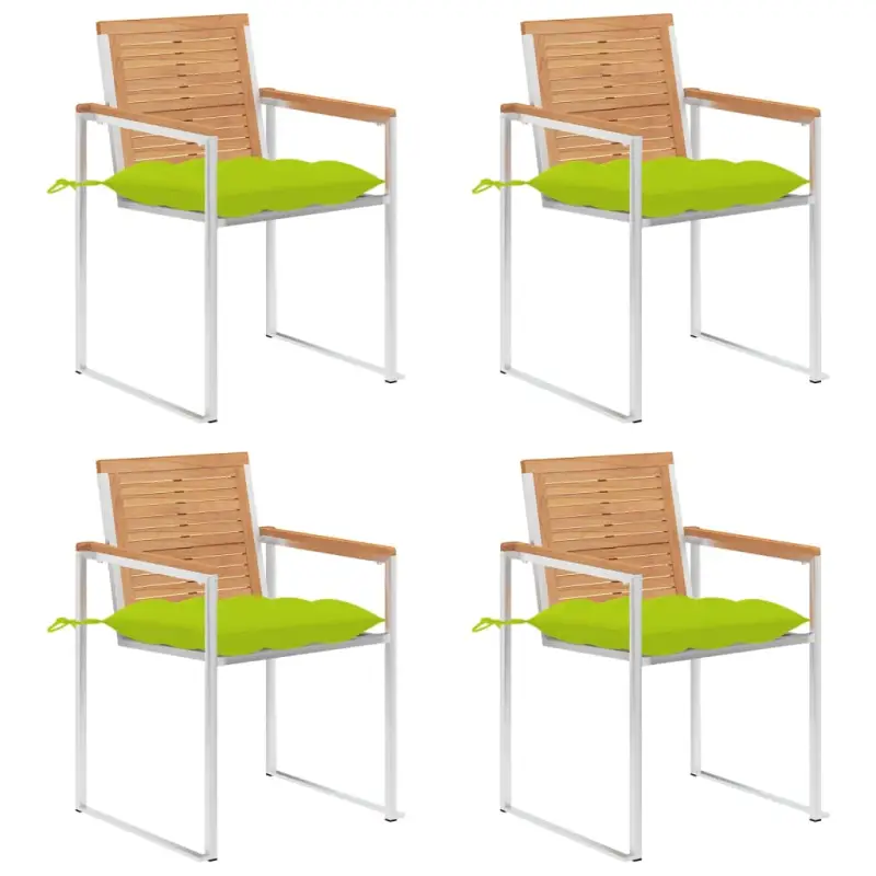 Houten tuinstoelen van massief teakhout voor een stijlvol terras