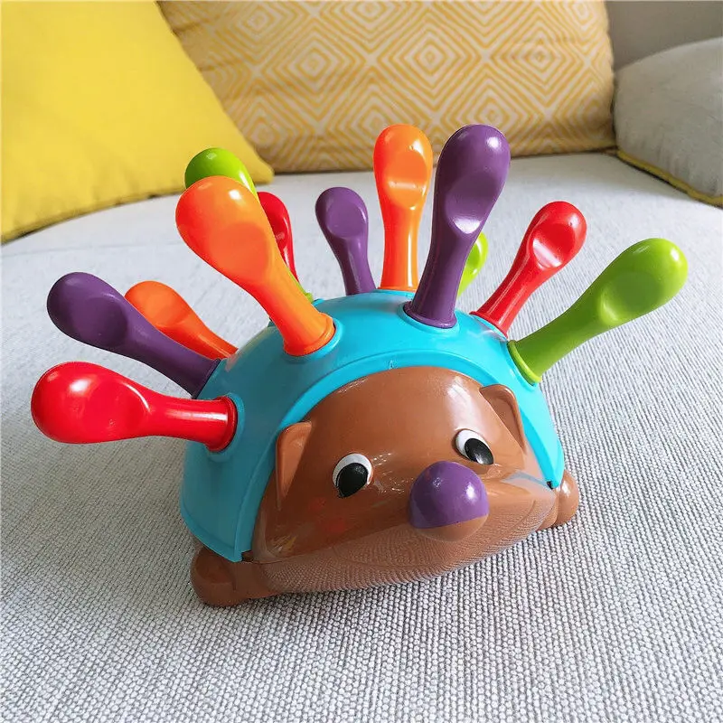 SensorySprout Montessori Egel – Educatief Sensorisch Speelgoed voor Kinderen - Afbeelding 3