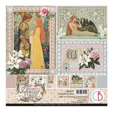 Ciao Bella – Courtly Love – Paper Pad 8×8 inch