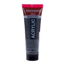 Talens –  Amsterdam acrylverf 20 ml metallic zwart