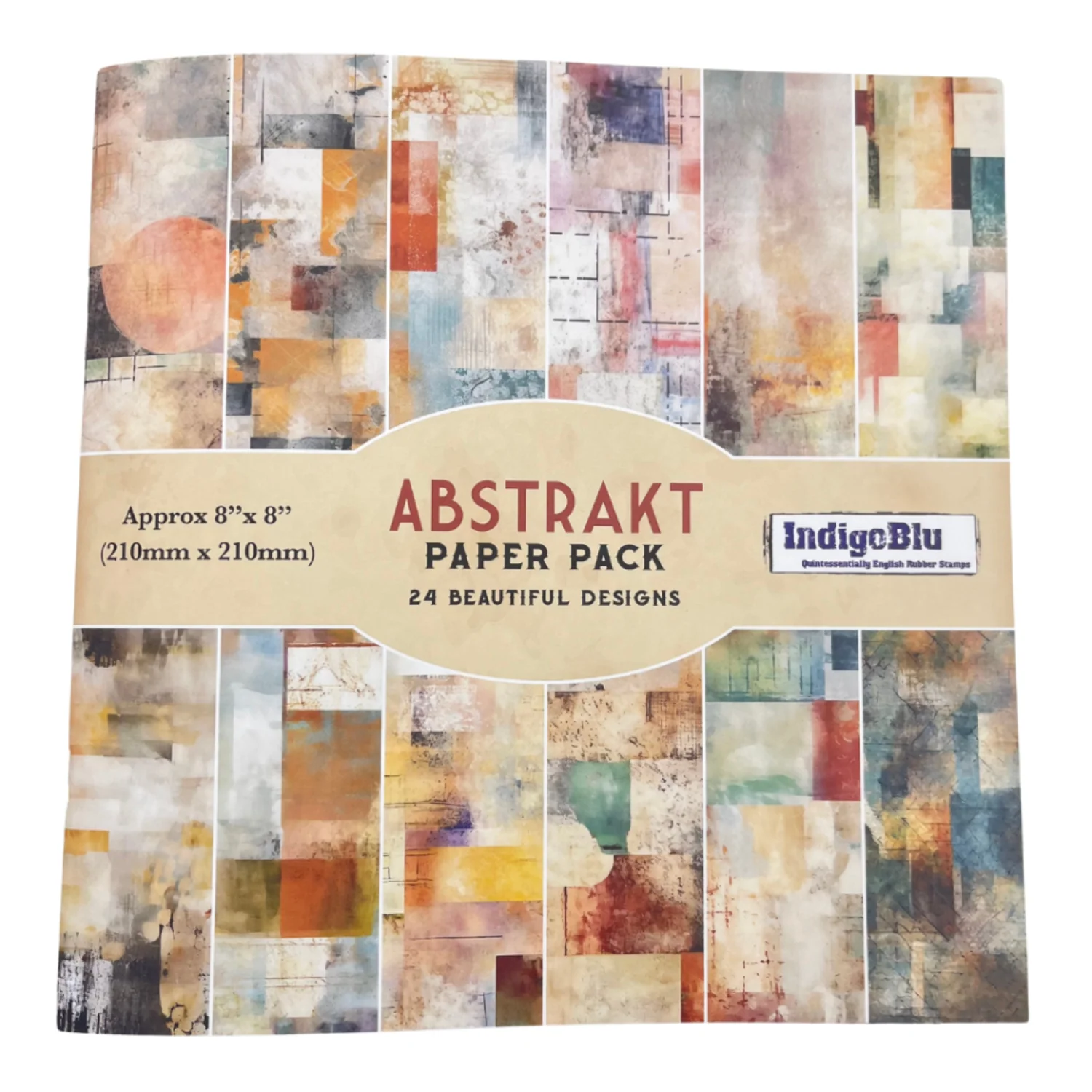 IndigoBlu – Abstrakt 8×8 inch paper book