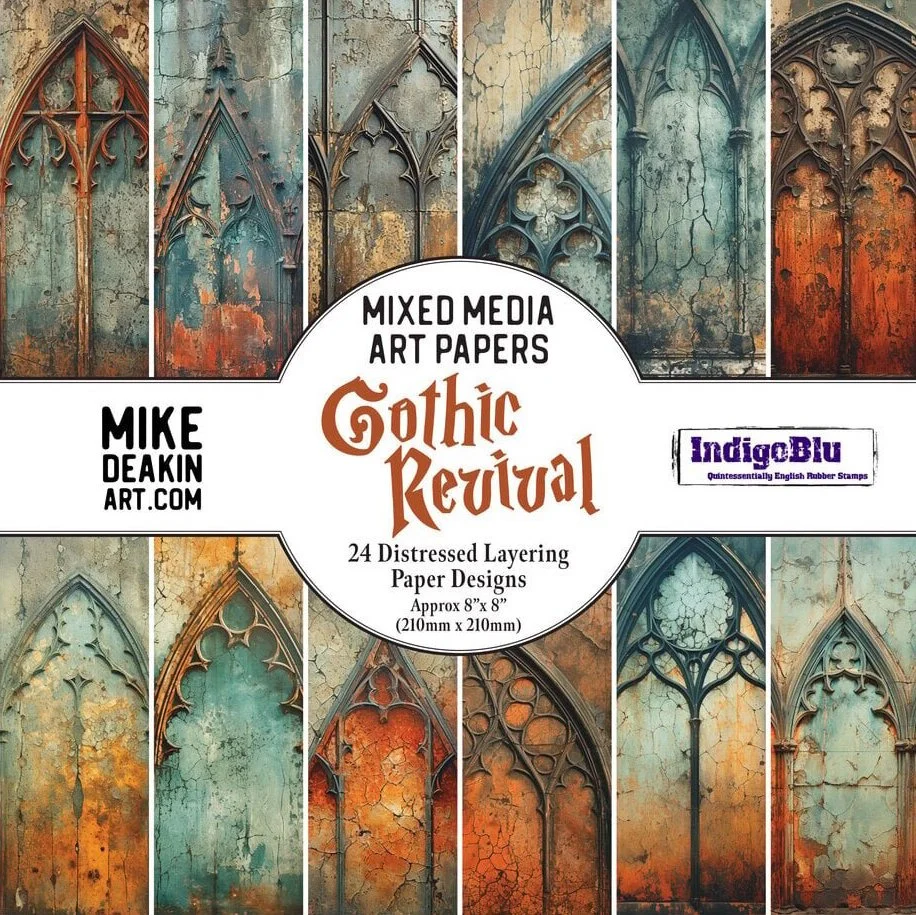 IndigoBlu – Gothic Revival 8×8 inch paper book