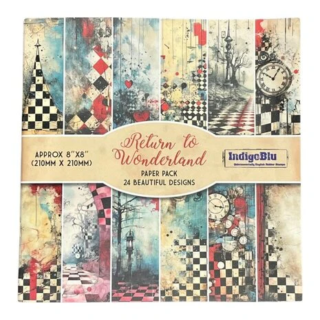 IndigoBlu – Return to Wonderland 8×8 inch paper book