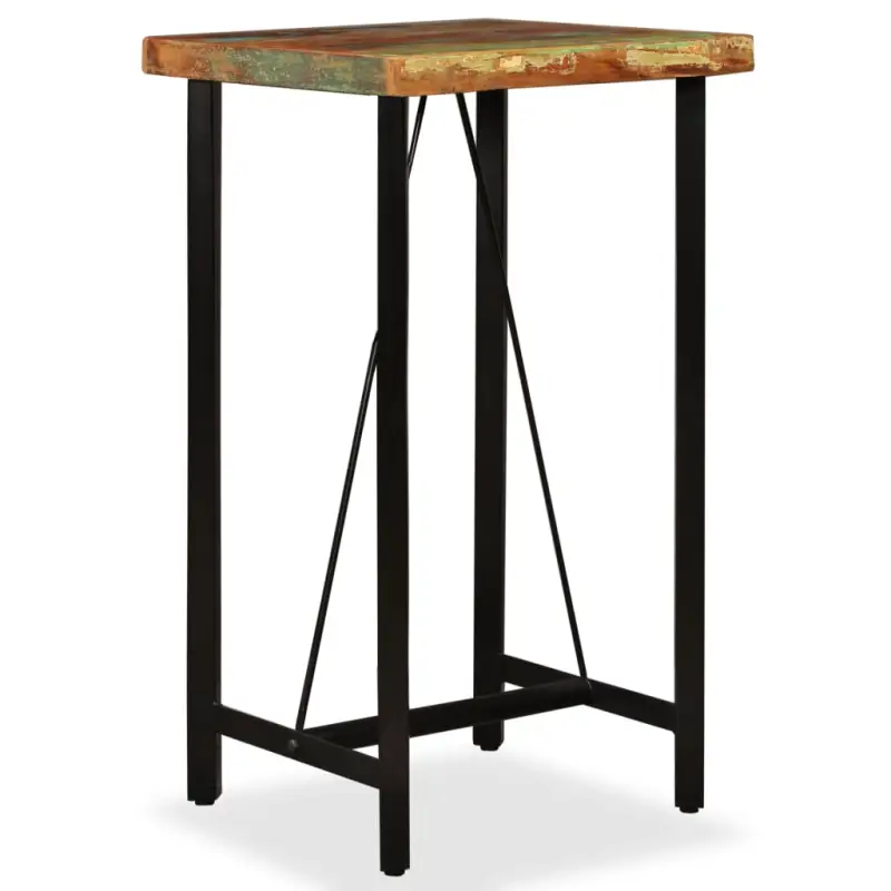 Industriële eettafel van massief gerecycled hout voor je keuken of eetkamer