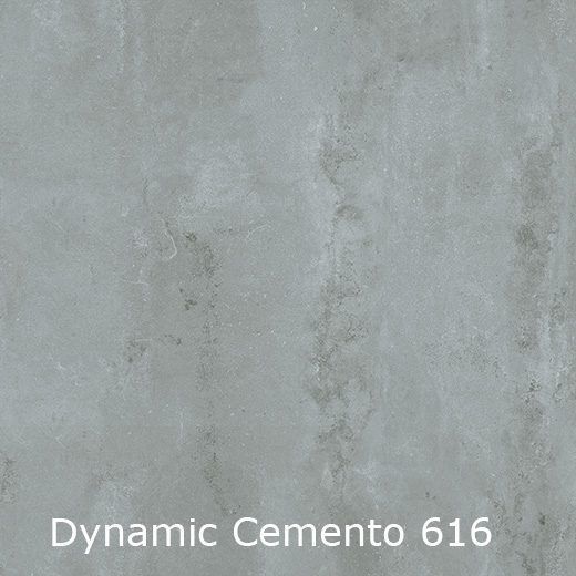 Interfloor Dynamic Cemento 616 – Vinyl – Black Tex Back