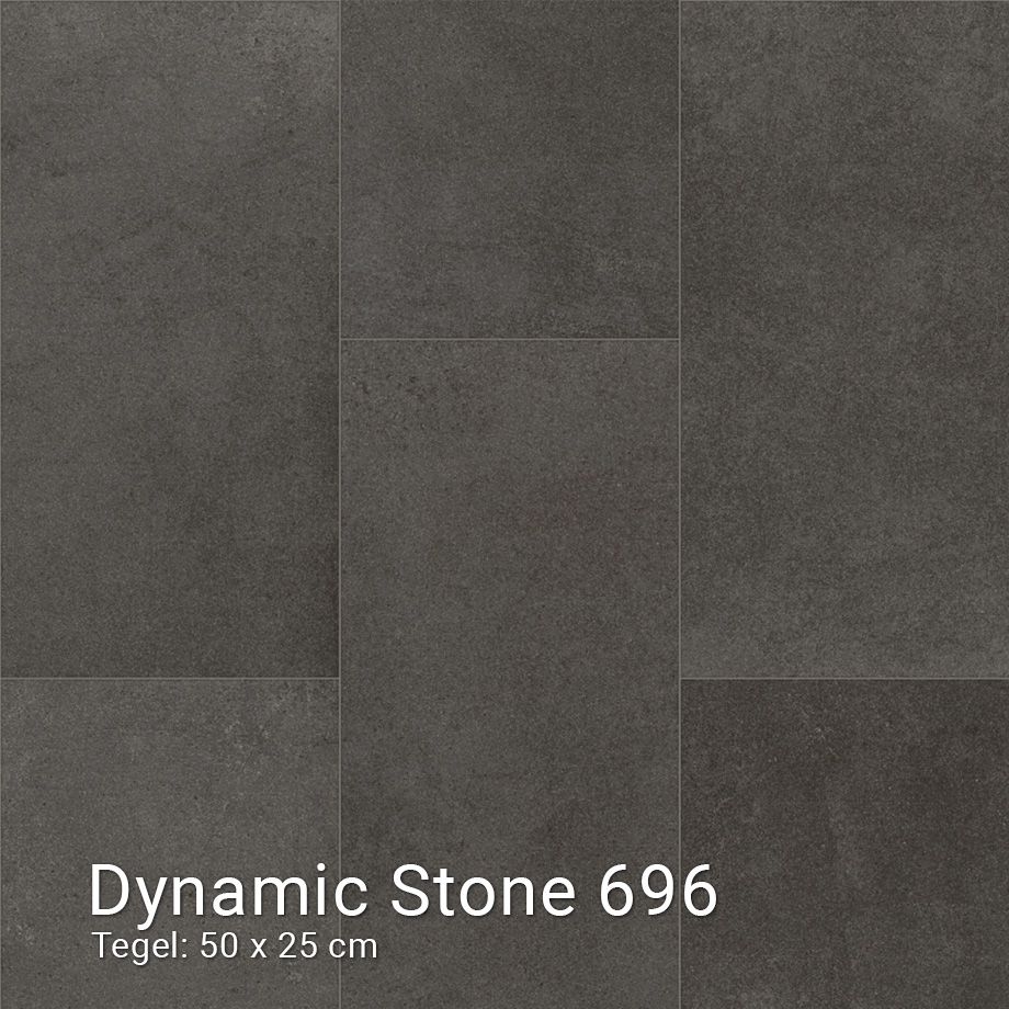 Interfloor Dynamic Stone 696 – Vinyl – Black Tex Back