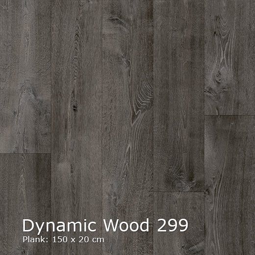 Interfloor Dynamic Wood 299 – Vinyl – Black Tex Back