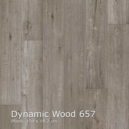 Interfloor Dynamic Wood 657 – Vinyl – Black Tex Back