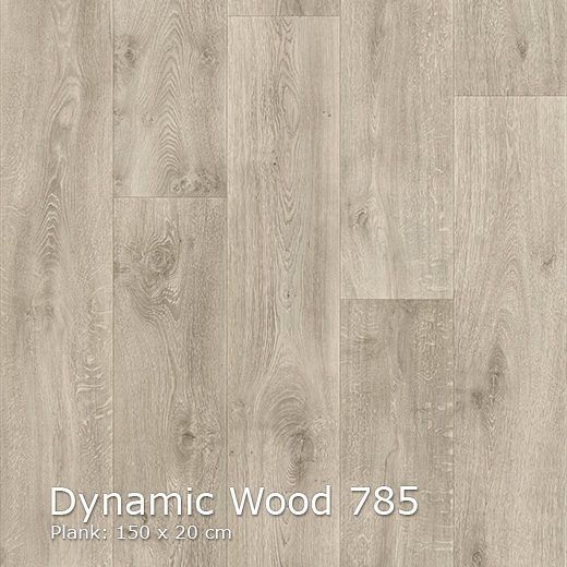 Interfloor Dynamic Wood 785 – Vinyl – Black Tex Back