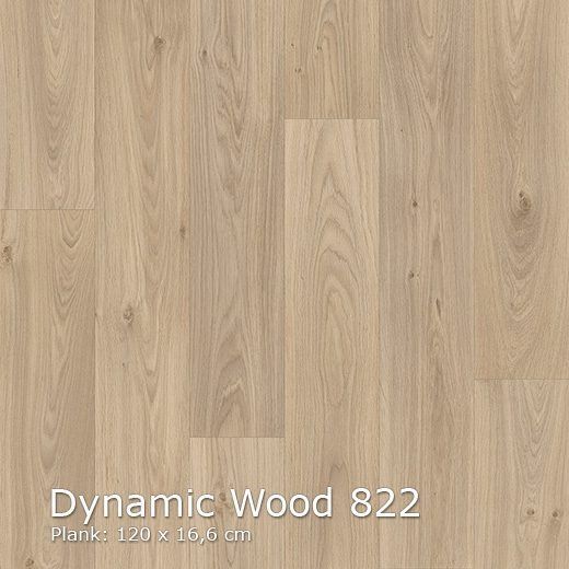 Interfloor Dynamic Wood 822 – Vinyl – Black Tex Back