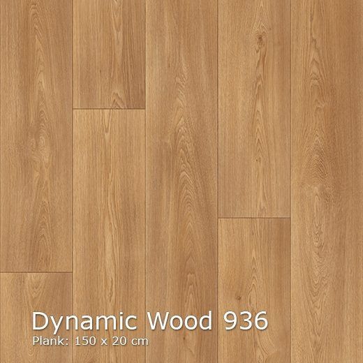 Interfloor Dynamic Wood 936 – Vinyl – Black Tex Back