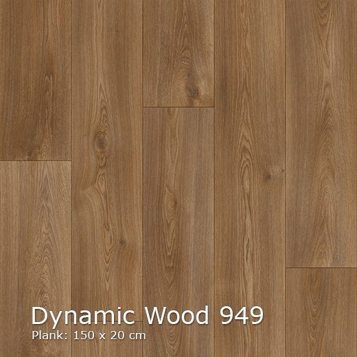 Interfloor Dynamic Wood 949 – Vinyl – Black Tex Back