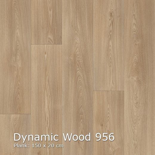 Interfloor Dynamic Wood 956 – Vinyl – Black Tex Back