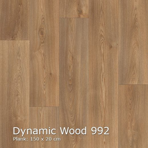Interfloor Dynamic Wood 992 – Vinyl – Black Tex Back