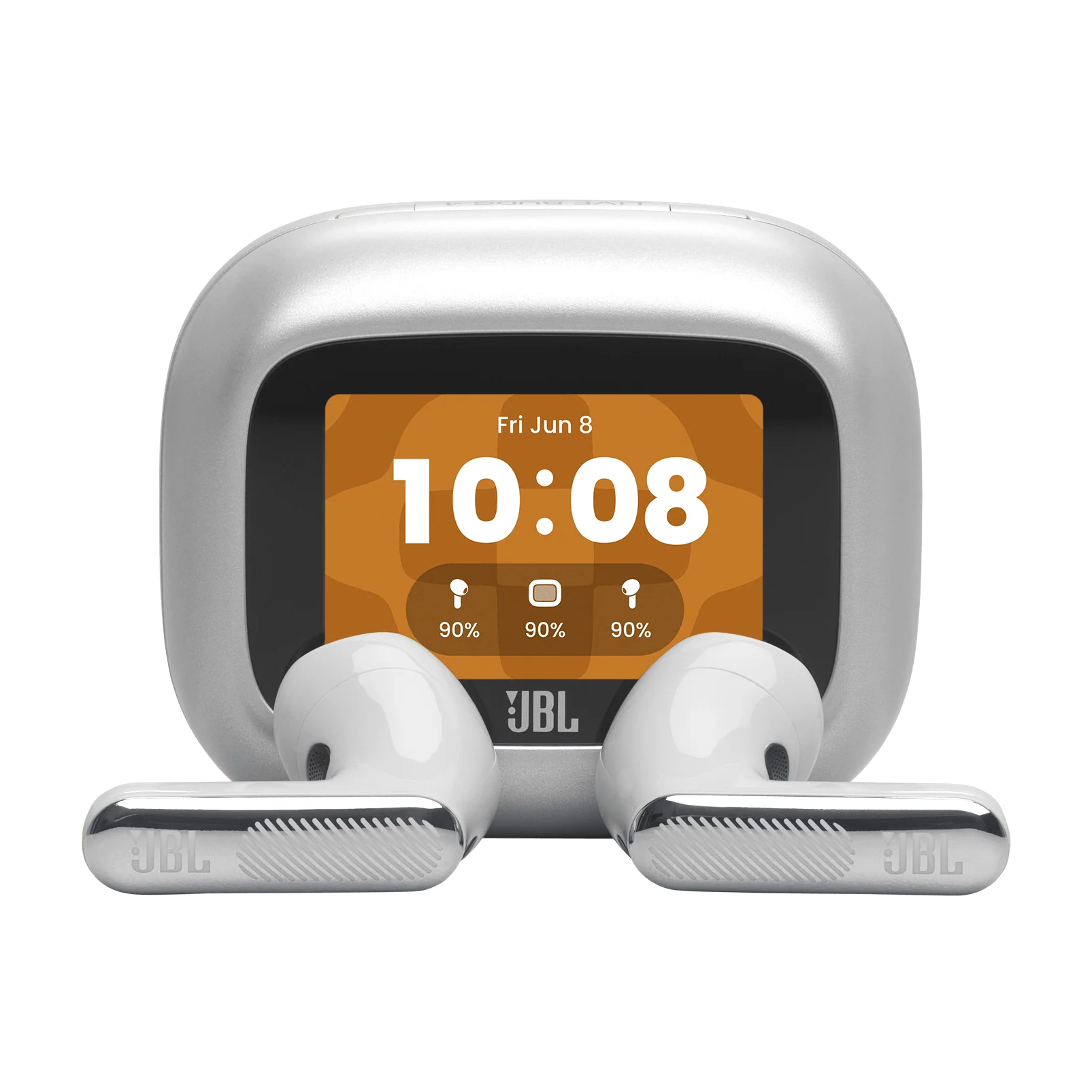 JBL Live Flex 4 Zilver