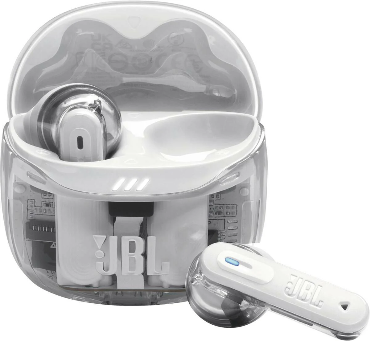 JBL Tune Flex 2 ghost wit