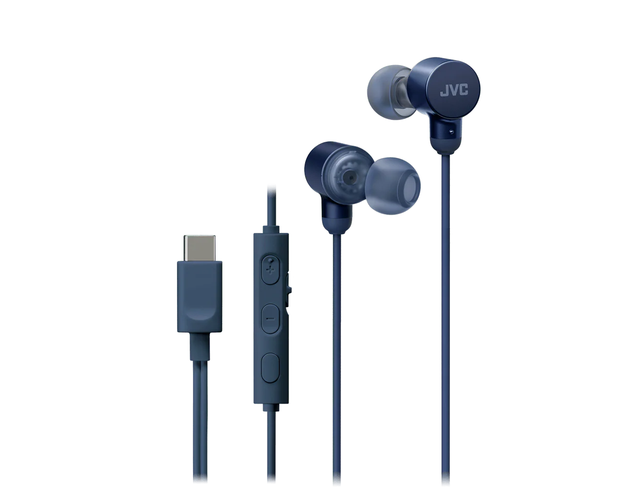 JVC HA-FR29UC-AU Wired USB-C Blauw